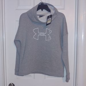 Under Armour Ladies Funnel Neck Hoodie Size Medium